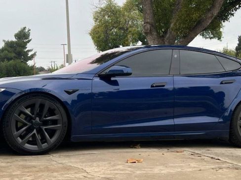 Used 2021 Tesla Model S Plaid AWD/4WD image 1
