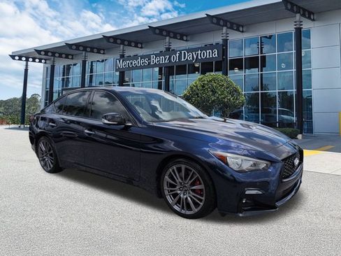 Used 2021 INFINITI Q50 Red Sport 400 w/ Proactive Package RWD image 2