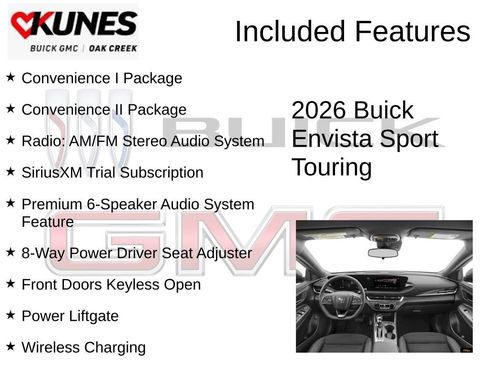 New 2026 Buick Envista Sport Touring w/ Convenience I Package image 2