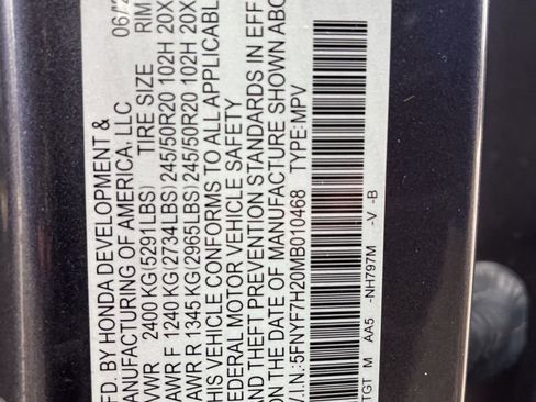 Used 2021 Honda Passport Sport image 11