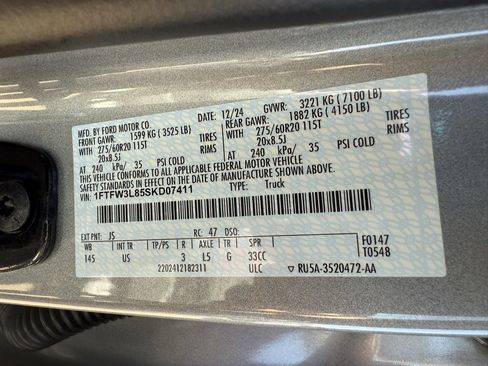 New 2025 Ford F150 XLT w/ Equipment Group 303A High image 40