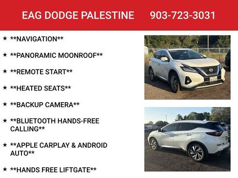 Used 2019 Nissan Murano SL w/ SL Technology Package FWD image 4
