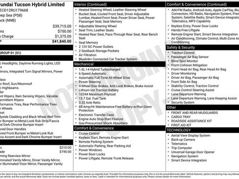 Used 2024 Hyundai Tucson Limited image 3
