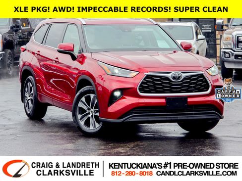 Used 2022 Toyota Highlander XLE image 1