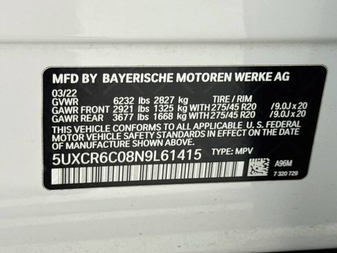 Used 2022 BMW X5 xDrive40i AWD/4WD image 28