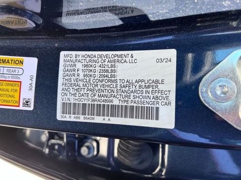 Used 2024 Honda Accord EX image 11