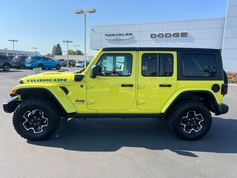 Used 2023 Jeep Wrangler Unlimited Rubicon 4xe w/ Steel Bumper Group AWD/4WD image 23