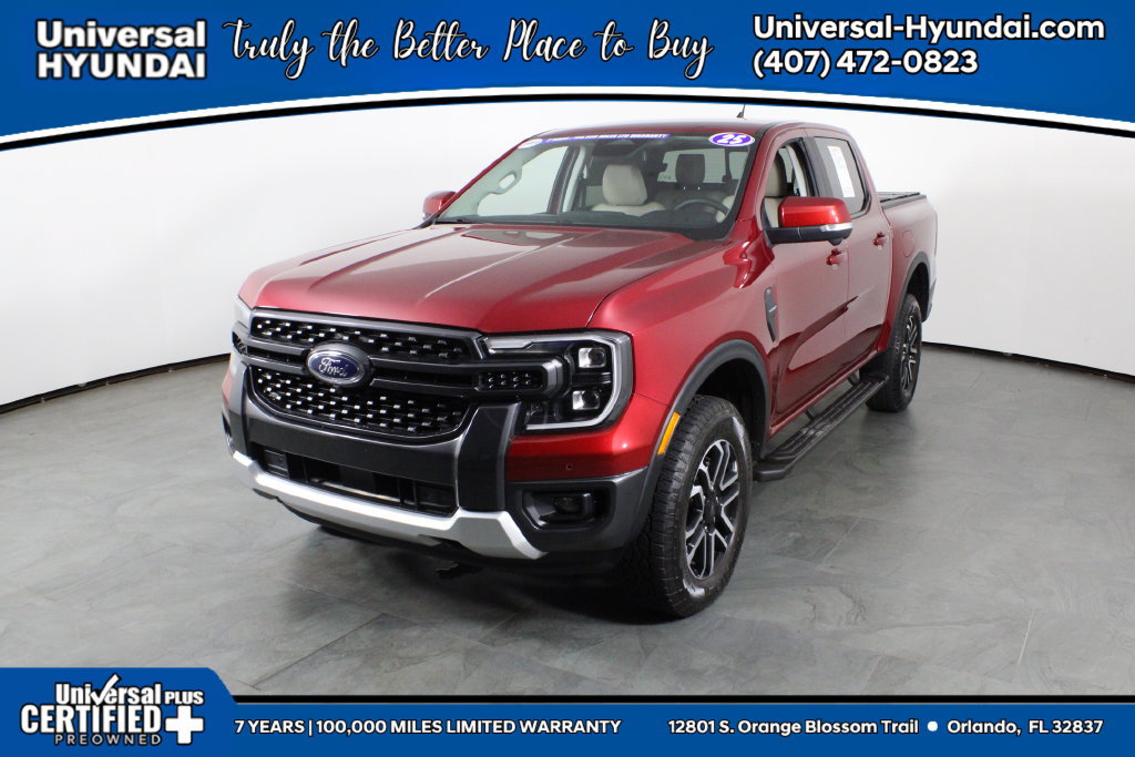 Used 2025 Ford Ranger Lariat w/ Trailer Tow Package AWD/4WD 360° Tour