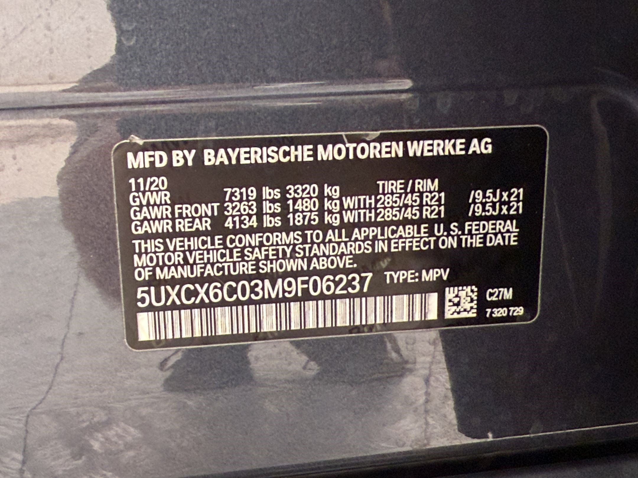 Used 2021 BMW X7 M50i w/ Executive Package AWD/4WD image 26