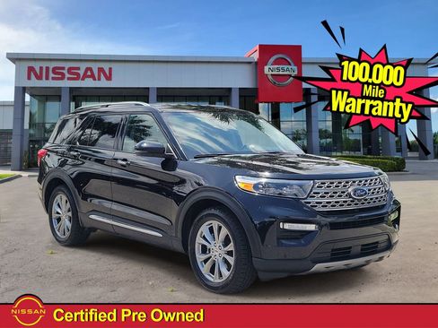 Used 2023 Ford Explorer Limited w/ Equipment Group 301A RWD image 1
