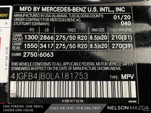Used 2020 Mercedes-Benz GLE 350 image 54
