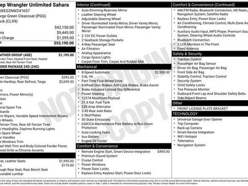 Used 2022 Jeep Wrangler Unlimited Sahara w/ Cold Weather Group image 3