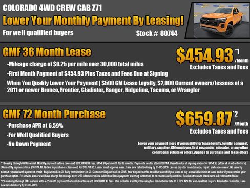 New 2025 Chevrolet Colorado Z71 w/ Z71 Convenience Package 2 image 2