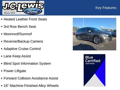 Used 2022 Honda Odyssey EX-L image 32