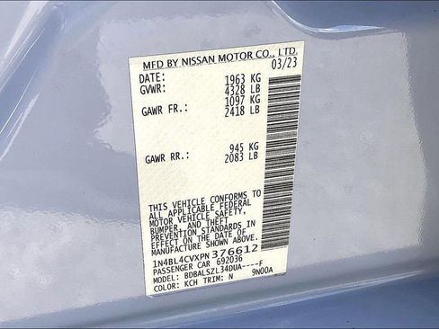 Used 2023 Nissan Altima 2.5 SR FWD image 16