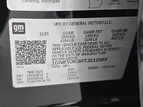Used 2026 Chevrolet Traverse Z71 w/ Driver Confidence Package AWD/4WD image 37