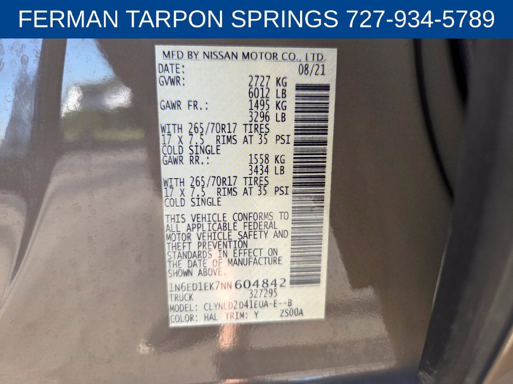 Used 2022 Nissan Frontier PRO-4X w/ Pro-4X Premium Package AWD/4WD image 18