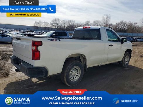 Used 2021 Chevrolet Silverado 1500 W/T w/ WT Value Package image 4