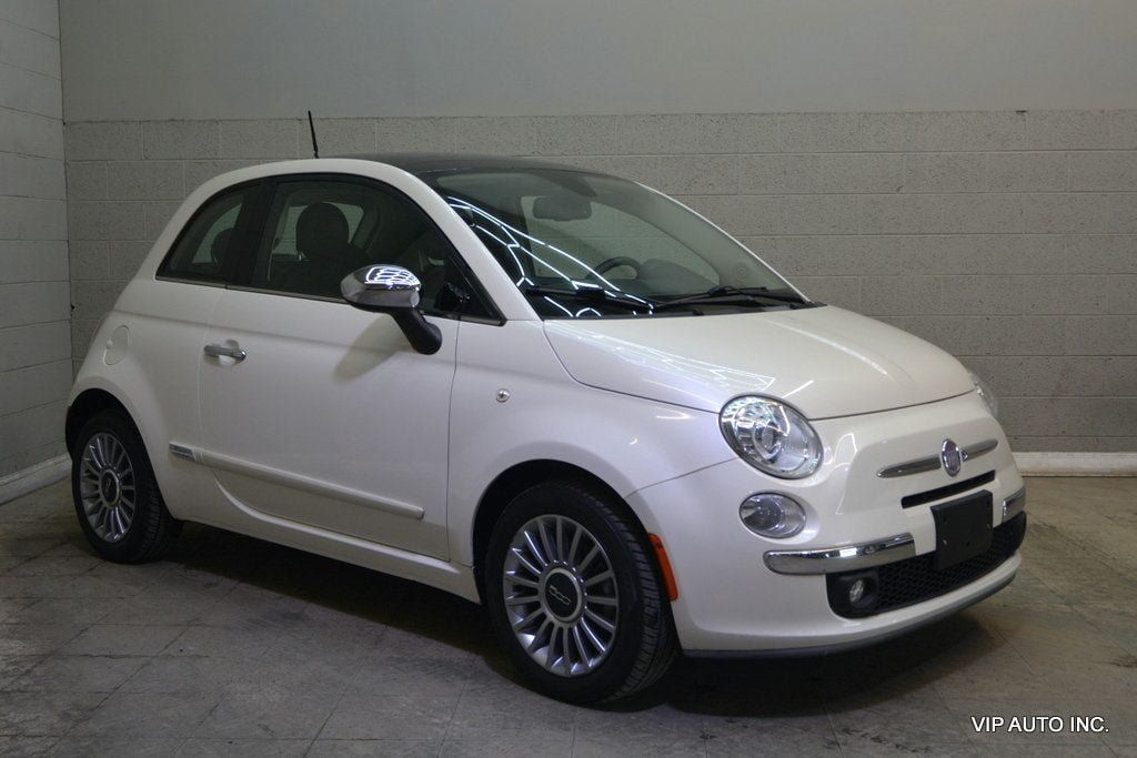 Used 2012 FIAT 500 Lounge w/ Luxury Leather Pkg FWD image 4