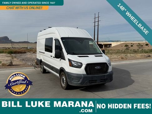 Used 2023 Ford Transit 250 148 High Roof Extended w/ Load Area Protection Package image 1
