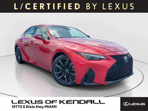Used 2025 Lexus IS 350 F Sport w/ Accessory Package 2 RWD image 1