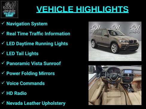 Used 2012 BMW X5 xDrive35i AWD/4WD image 3