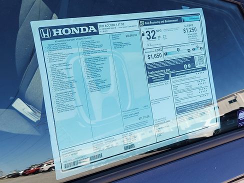 New 2025 Honda Accord SE image 18