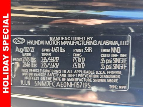 Used 2022 Hyundai Tucson Limited w/ Cargo Package image 42