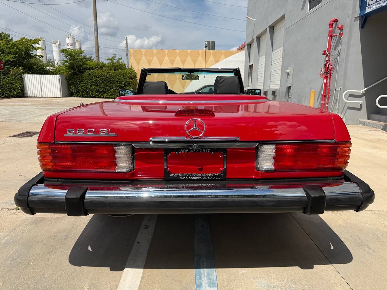 Used 1989 Mercedes-Benz 560 SL image 6