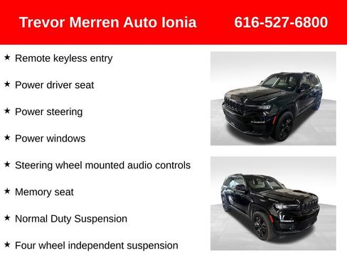 Used 2023 Jeep Grand Cherokee Limited w/ Black Appearance Package AWD/4WD image 38
