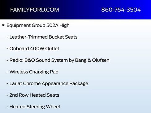 Certified 2022 Ford F150 Lariat w/ Equipment Group 502A High image 4