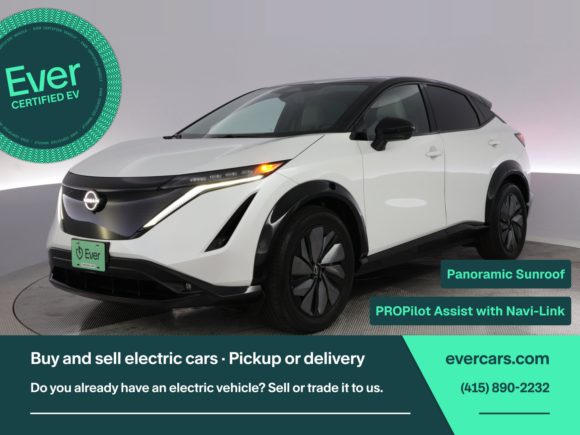 Used 2023 Nissan Ariya AWD image 1