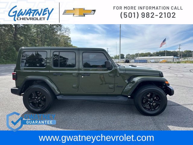 Used 2021 Jeep Wrangler Unlimited Sahara AWD/4WD image 4