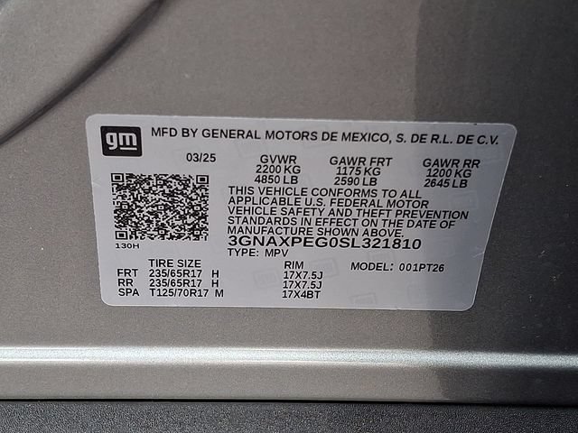 Used 2025 Chevrolet Equinox LT AWD/4WD image 22