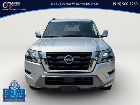 Used 2021 Nissan Armada SL w/ Captain's Chairs Package AWD/4WD image 8