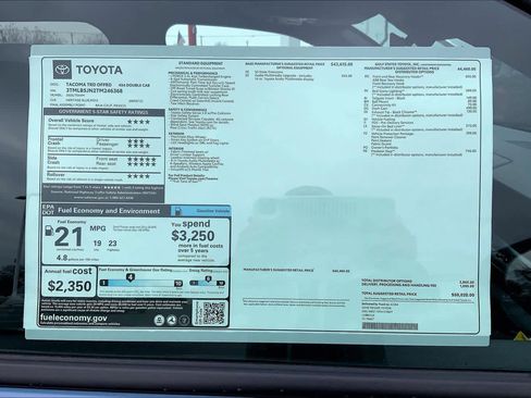 New 2026 Toyota Tacoma TRD Off-Road image 22