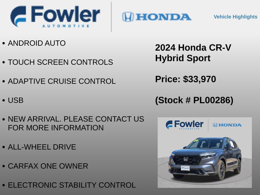 Used 2024 Honda CR-V Sport image 8