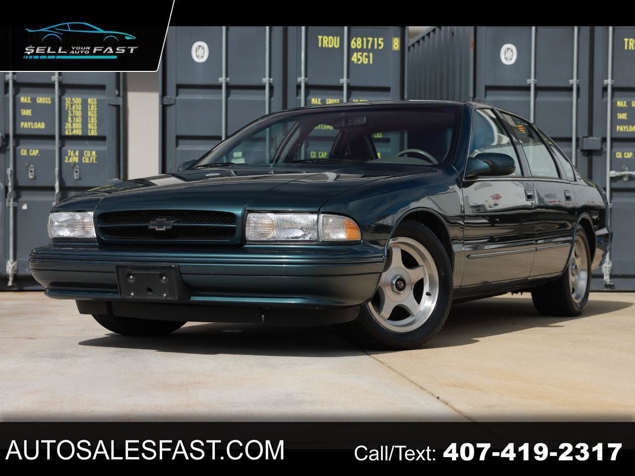 Used 1996 Chevrolet Caprice SS RWD image 1
