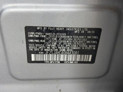 Used 2016 Subaru Forester 2.5i Limited AWD/4WD image 9