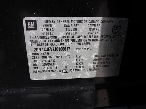 Used 2018 Chevrolet Equinox LT w/ Sun & Infotainment Package FWD image 44