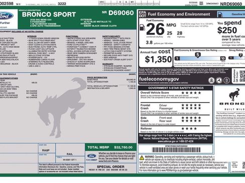 Used 2022 Ford Bronco Sport Big Bend image 2