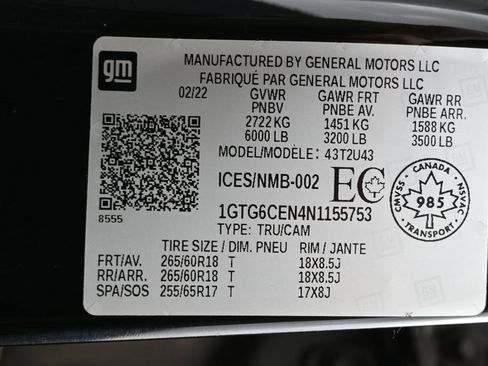 Used 2022 GMC Canyon Elevation w/ Elevation Premium Package AWD/4WD image 3