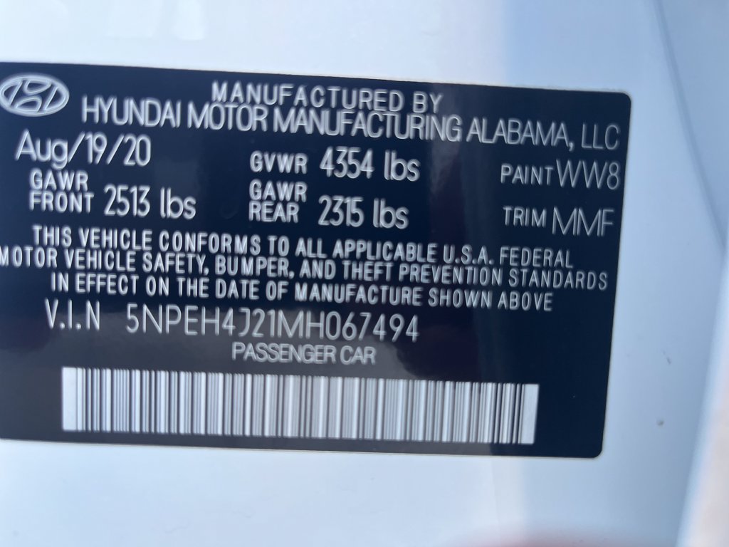 Used 2021 Hyundai Sonata Limited FWD image 32