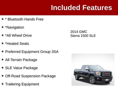 Used 2014 GMC Sierra 1500 SLE w/ All-Terrain Package