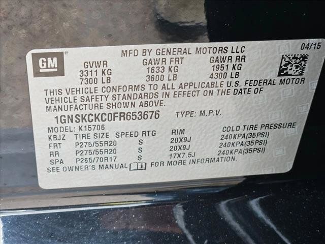 Used 2015 Chevrolet Tahoe LTZ w/ Max Trailering Package AWD/4WD image 28