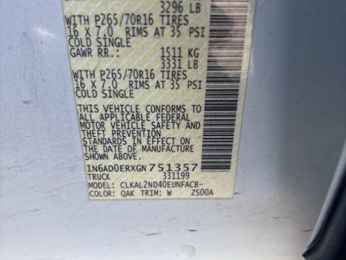 Used 2016 Nissan Frontier SV w/ SV Value Truck Package RWD image 3