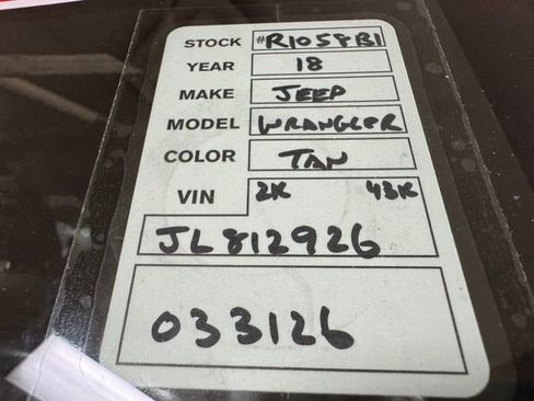 Used 2018 Jeep Wrangler Unlimited Rubicon image 23