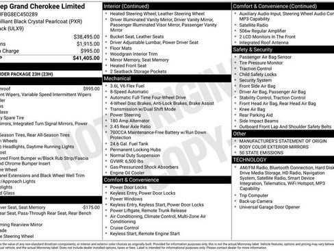 Used 2014 Jeep Grand Cherokee Limited AWD/4WD image 3