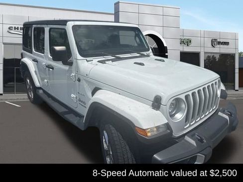 Used 2021 Jeep Wrangler Unlimited Sahara AWD/4WD image 1