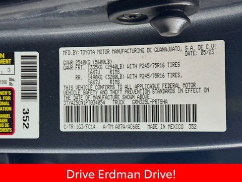 Certified 2023 Toyota Tacoma SR5 RWD image 32